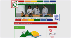 Desktop Screenshot of gimnazjum6poznan.na15.pl